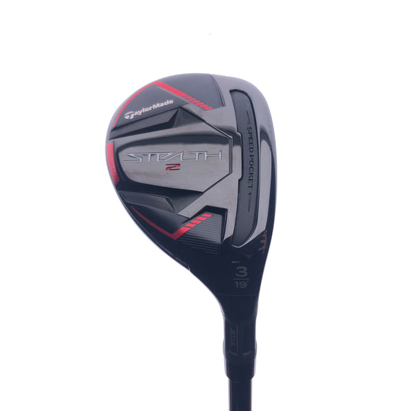 Used TaylorMade Stealth 2 3 Hybrid / 19 Degrees / A Flex - Replay Golf 