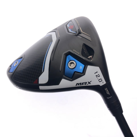 Used Cobra AeroJet Max Driver / 12.0 Degrees / Lite Flex - Replay Golf 