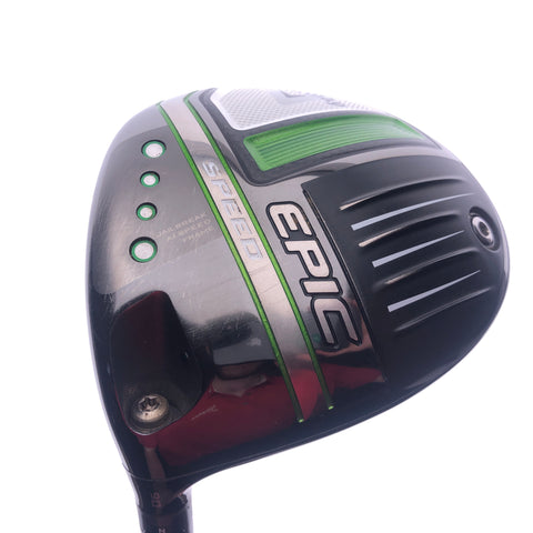 Used Callaway Epic Speed Driver / 9.0 Degrees / Stiff Flex / Left-Handed - Replay Golf 