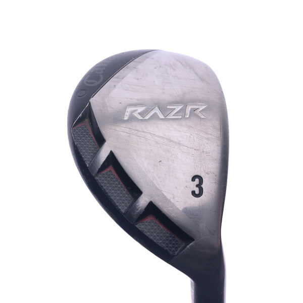 Used Callaway Razr X 3 Hybrid / 21 Degrees / Regular Flex - Replay Golf 