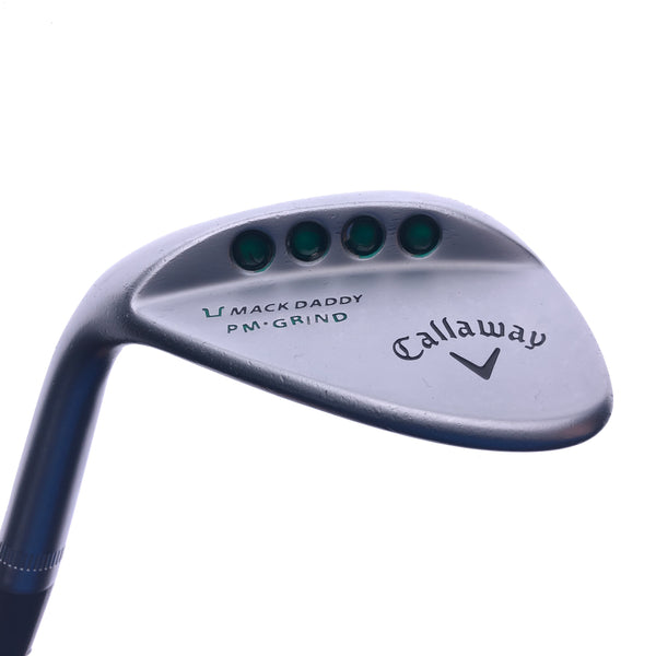 Callaway Mack Daddy PM Grind Chrome Lob Wedge / 64 Degrees / Wedge / Left-Handed - Replay Golf 