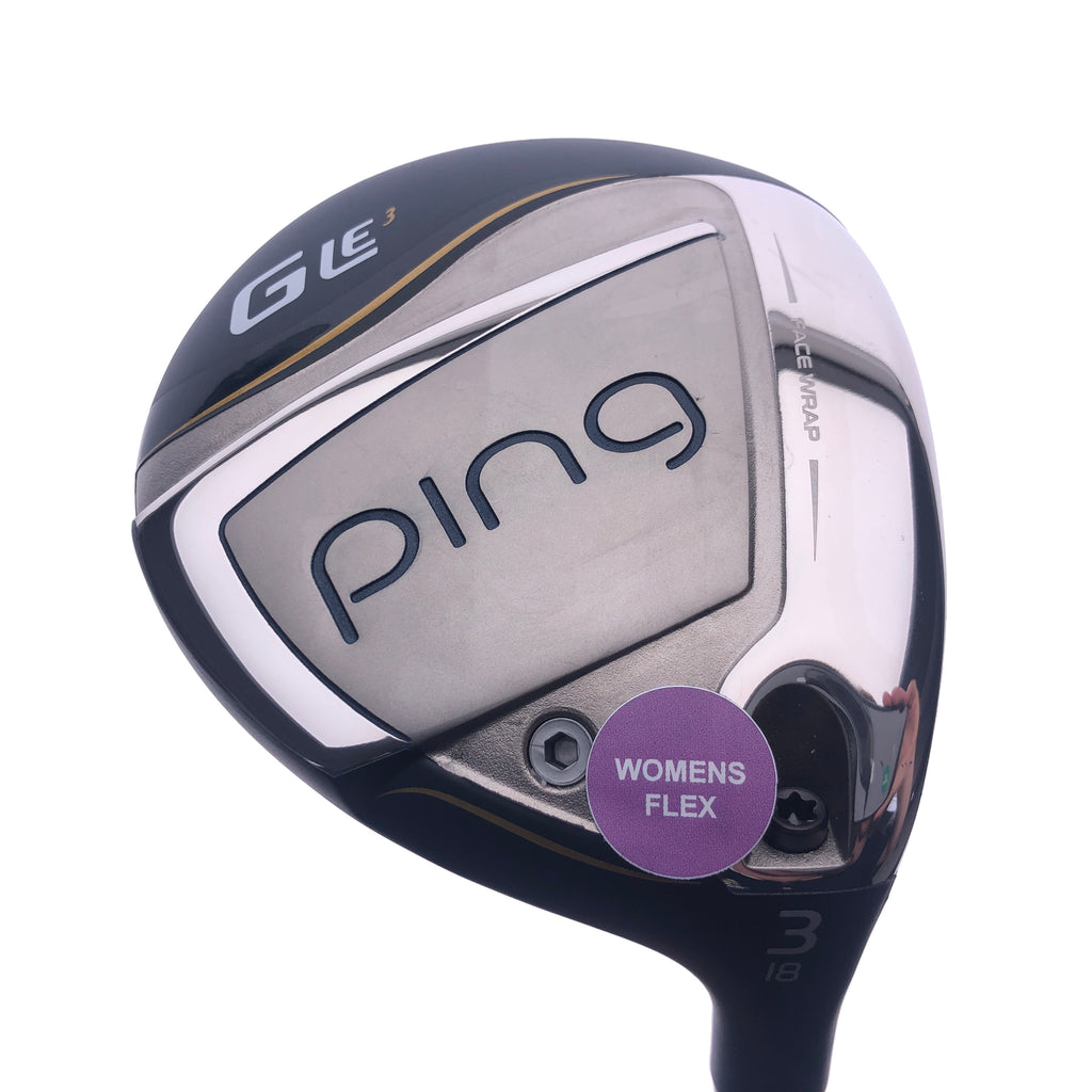 Used Ping GLE 3 3 Fairway Wood / 18 Degrees / Ladies Flex - Replay Golf 