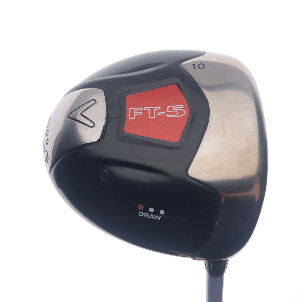 Used Callaway FT-5 Driver / 10.0 Degrees / Regular Flex - Replay Golf 