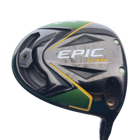 Used Callaway EPIC Flash Driver / 9.0 Degrees / Stiff Flex - Replay Golf 