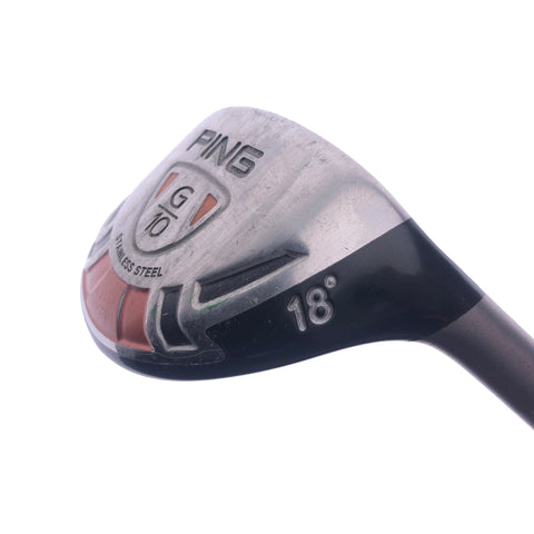 Used Ping G10 2 Hybrid / 18 Degrees / Regular Flex - Replay Golf 