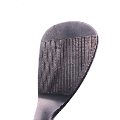 Used TaylorMade Milled Grind 2 Wedge Black Lob Wedge / 60.0 Degrees / Stiff Flex - Replay Golf 