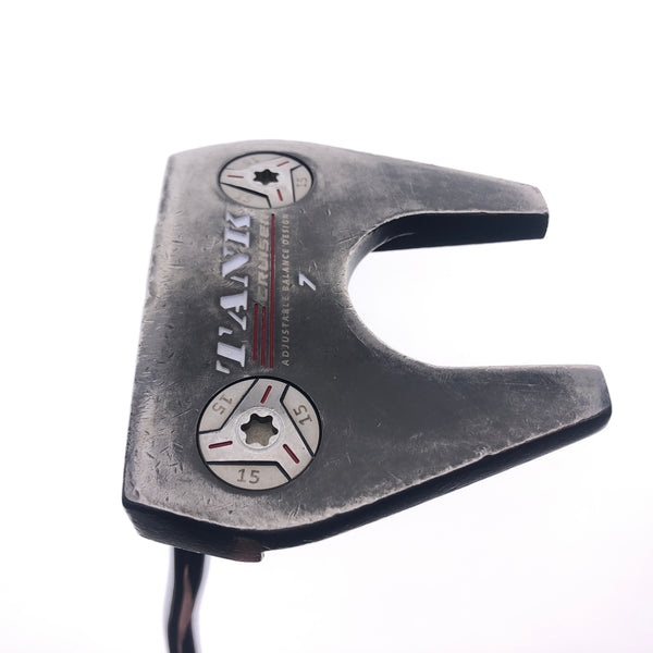Used Odyssey Tank Cruiser #7 Putter / 35.0 Inches / Left-Handed - Replay Golf 