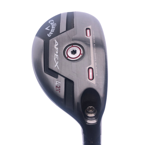 Used Callaway Apex 21 4 Hybrid / 21 Degrees / Stiff Flex - Replay Golf 