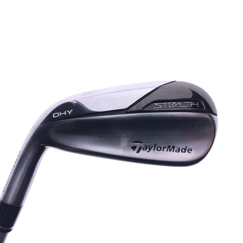Used TaylorMade Stealth DHY 4 Hybrid / 22 Degrees / Regular Flex / Left-Handed - Replay Golf 