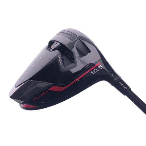 Used TOUR ISSUE TaylorMade Stealth Plus Driver / 10.5 Degrees / Tour AD X-Stiff - Replay Golf 
