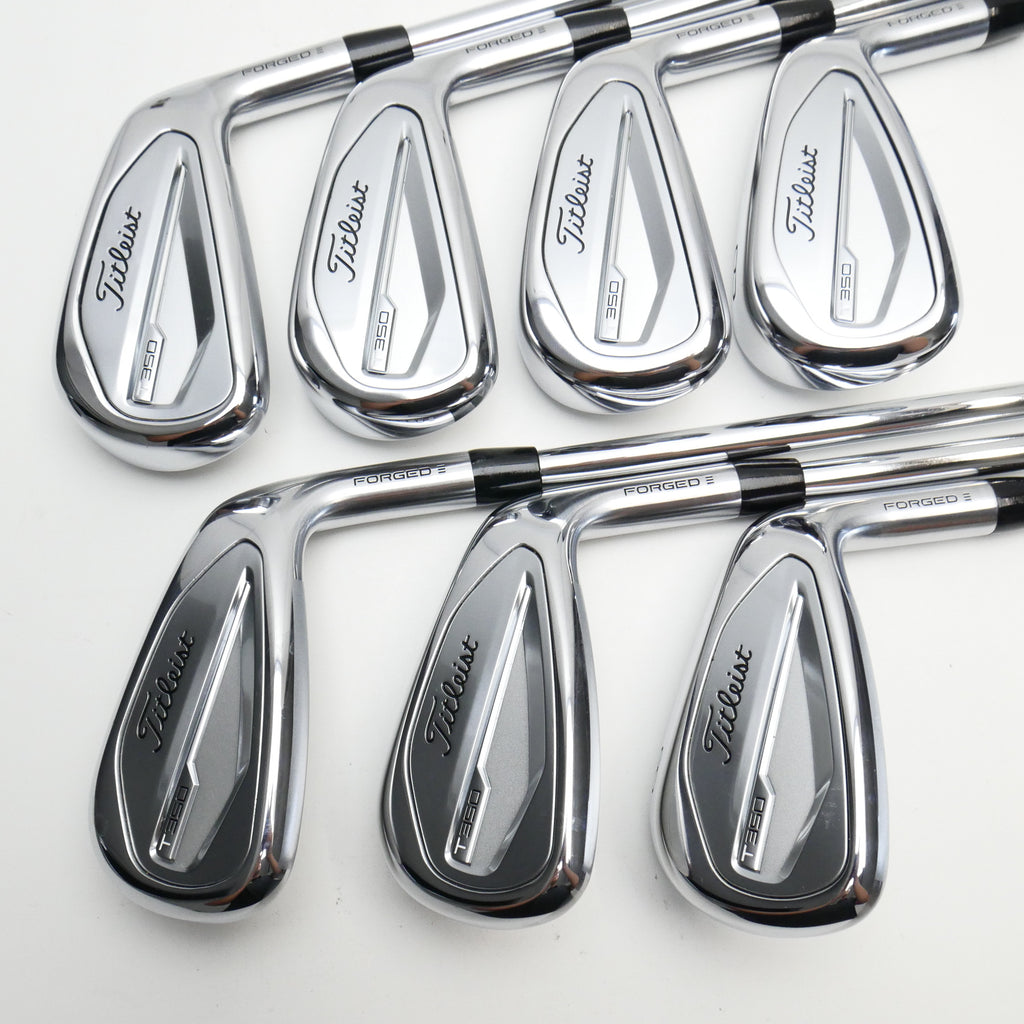 Used Titleist T350 Iron Set / 5 - PW + 48 / Regular Flex - Replay Golf 