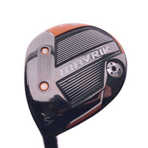 Used Callaway Mavrik 5 Fairway Wood / 18 Degrees / Regular Flex / Left-Handed - Replay Golf 