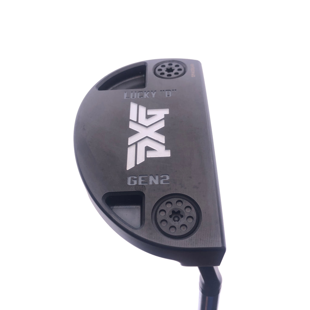 Used PXG Lucky D GEN 2 Black Putter / 35.25 Inches - Replay Golf 