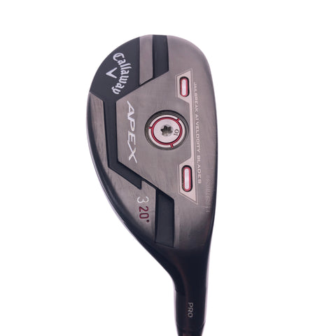 Used Callaway Apex Pro 21 3 Hybrid / 20 Degrees / Stiff Flex - Replay Golf 