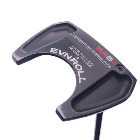 Used Evnroll ER5v Black Putter / 35.0 Inches - Replay Golf 