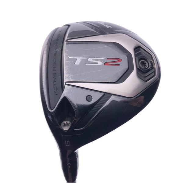 Used Titleist TS2 3 Fairway Wood / 15 Degrees / X-Stiff Flex / Left-Handed - Replay Golf 
