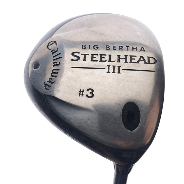 Used Callaway Big Bertha Steelhead III 3 Fairway Wood /  / Ladies Flex - Replay Golf 