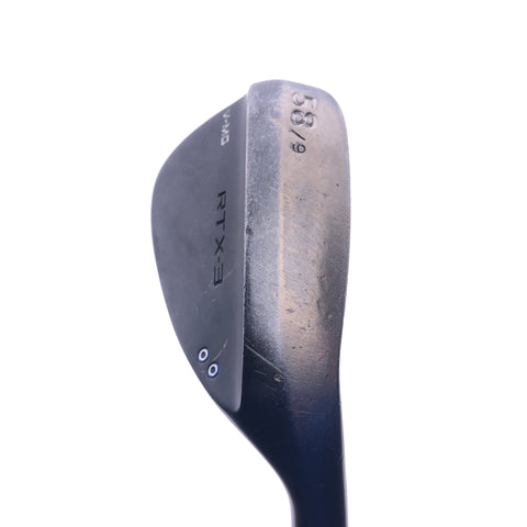 Used Cleveland RTX-3 Black Satin Lob Wedge / 58.0 Degrees / Wedge Flex - Replay Golf 
