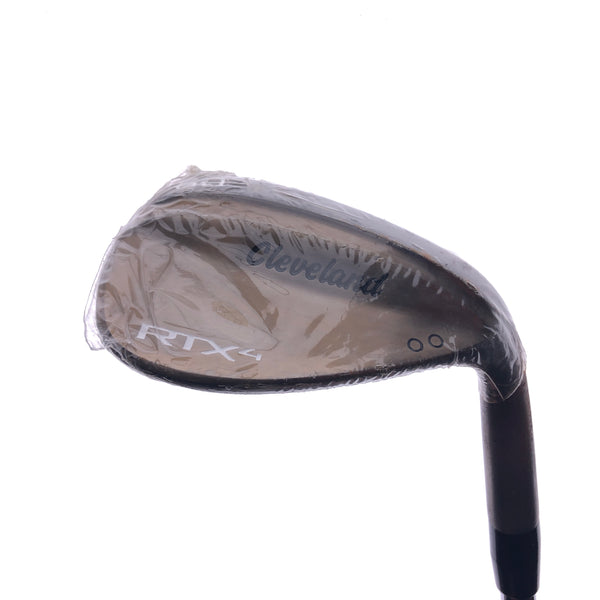 NEW Cleveland RTX 4 Tour Raw Lob Wedge / 60.0 Degrees / Wedge Flex - Replay Golf 