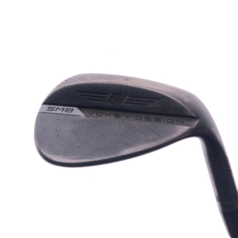 Used Titleist Vokey SM8 Jet Black Sand Wedge / 56.0 Degrees / Wedge Flex - Replay Golf 