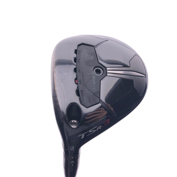Used Titleist TSR 3 3 Fairway Wood / 15 Degrees / Stiff Flex / Left-Handed - Replay Golf 