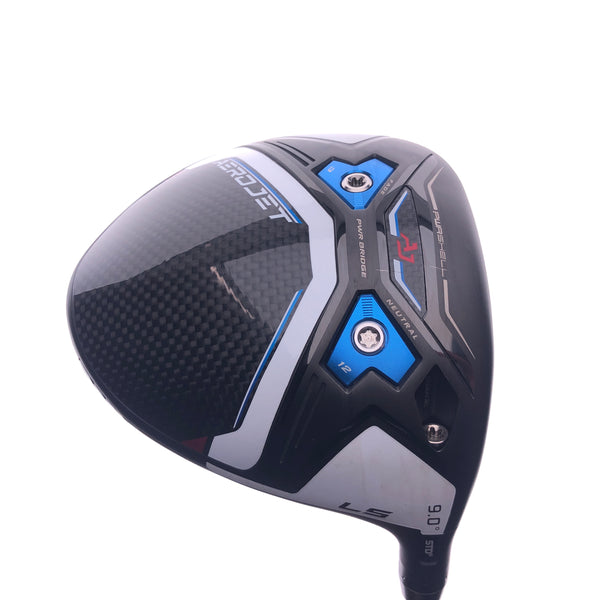 Used Cobra AeroJet LS Driver / 9.0 Degrees / KBS TD X-Stiff Flex - Replay Golf 
