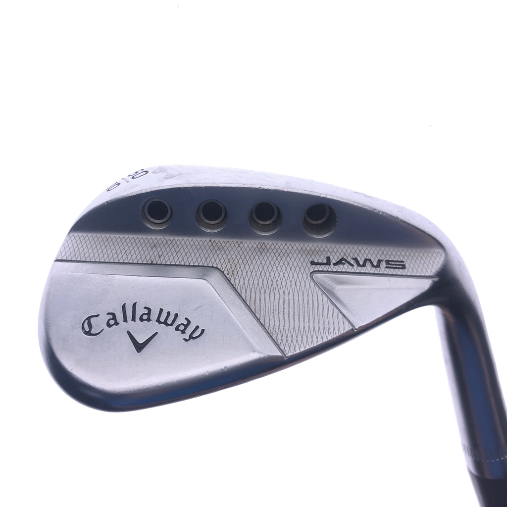 Used Callaway Jaws Full Toe Chrome Lob Wedge / 60.0 Degrees / Wedge Flex - Replay Golf 