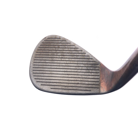 Used TaylorMade Milled Grind Hi-Toe 3 RAW Copper Lob Wedge / 58.0 Degrees / Stiff Flex - Replay Golf 
