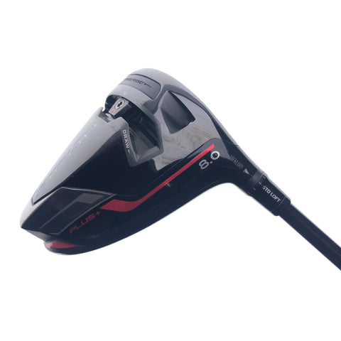Used TaylorMade Stealth Plus Driver / 8.0 Degrees / X-Stiff Flex - Replay Golf 