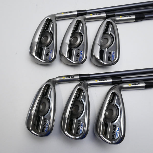 Used Ping G Series Iron Set / 6 - PW + UW / Soft Regular Flex - Replay Golf 
