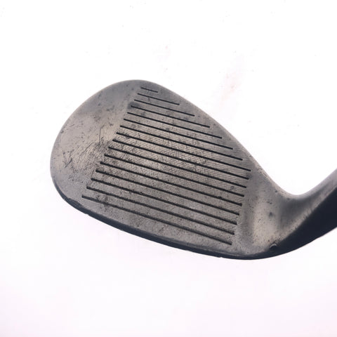 Used Callaway MD3 Milled Black Lob Wedge / 58.0 Degrees / Stiff Flex - Replay Golf 