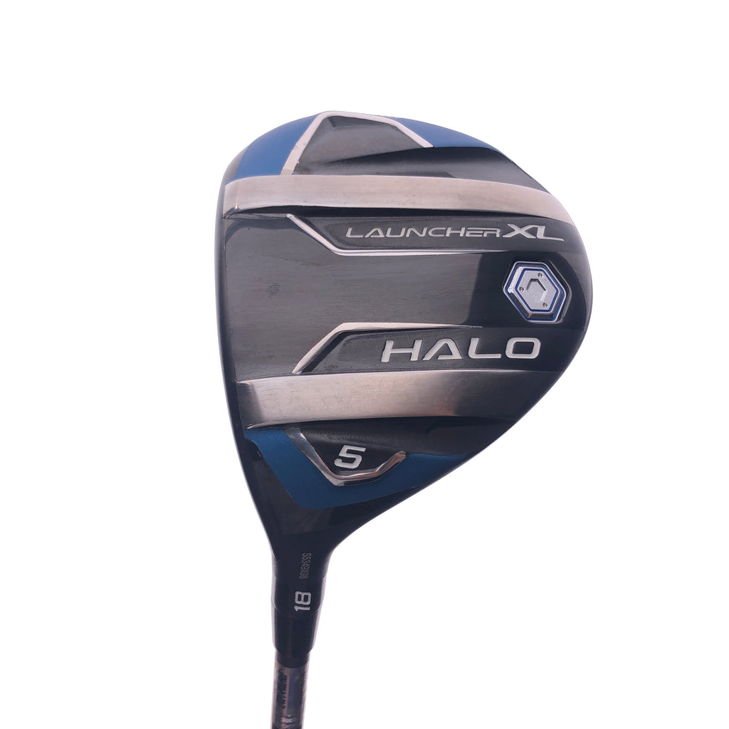 Used Cleveland Launcher XL Halo 2022 5 Wood / 18 Degrees / R Flex / Left-Handed - Replay Golf 