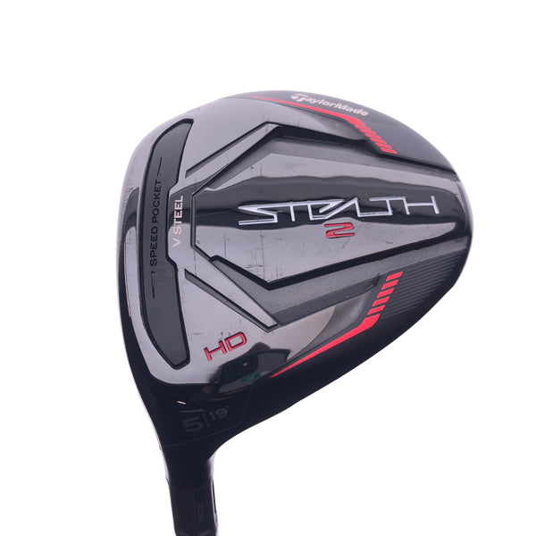 Used TaylorMade Stealth 2 HD 5 Fairway Wood / 19 Degrees / A Flex / Left-Handed - Replay Golf 