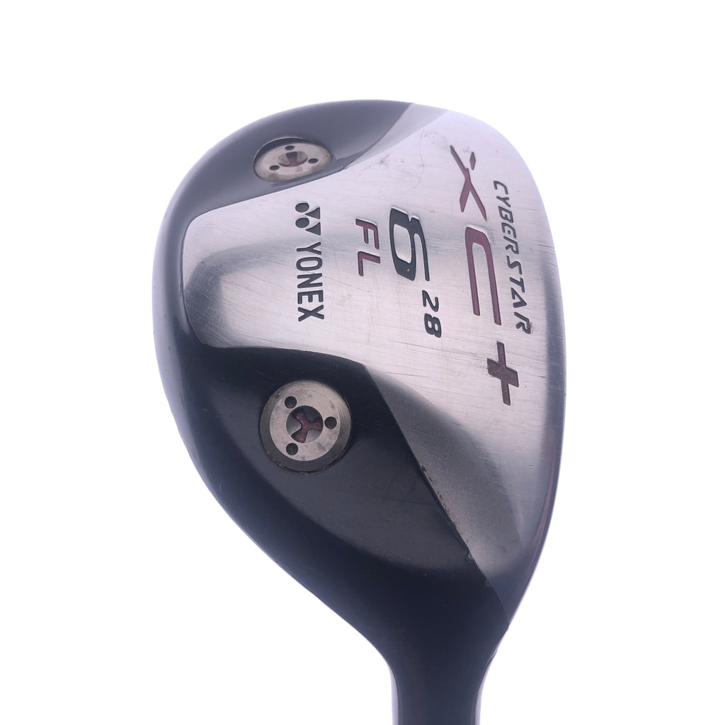 Used Yonex Cyberstar XC + 6 Hybrid / 28 Degrees / Ladies Flex - Replay Golf 