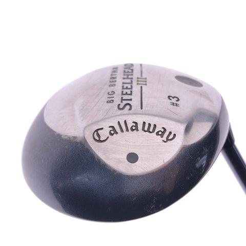 Used Callaway Steelhead III 3 Fairway Wood / 15 Degrees / Regular Flex - Replay Golf 