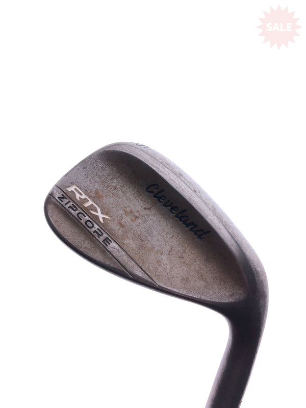 Cleveland RTX ZipCore Raw Sand Wedge / 56 Degrees / KBS $-Taper 130 X-Flex - Replay Golf 