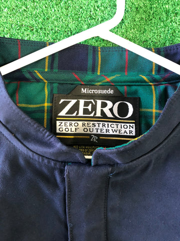 Zero Restriction Microsuede Mens Wind Shirt / The Old Course St Andrews Links - Replay Golf 