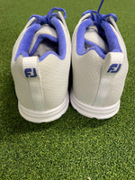 Footjoy Ladies enJoy Golf Shoes 95708K / Light Grey / Size UK 6 WIDE - Replay Golf 