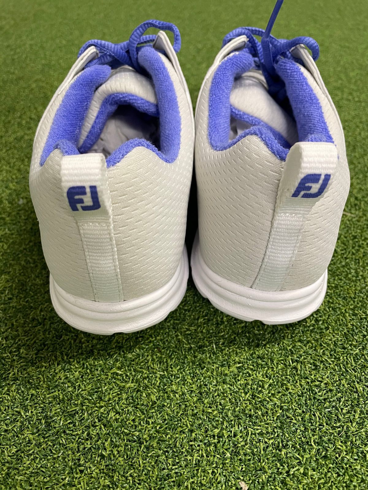Footjoy Ladies enJoy Golf Shoes 95708K / Light Grey / Size UK 6 WIDE - Replay Golf 