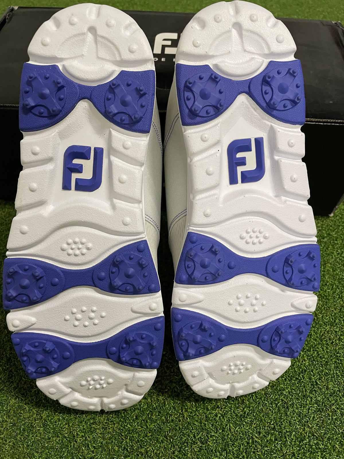 Footjoy Ladies enJoy Golf Shoes 95708K / Light Grey / Size UK 6 WIDE - Replay Golf 