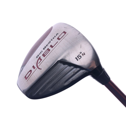 Used Callaway Big Bertha Diablo 3 Fairway Wood / 15 Degrees / Regular Flex
