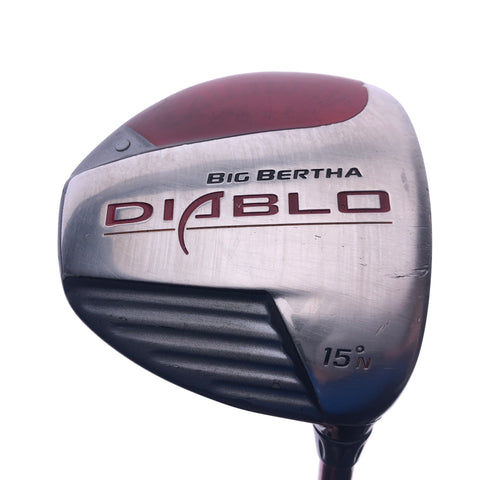 Used Callaway Big Bertha Diablo 3 Fairway Wood / 15 Degrees / Regular Flex