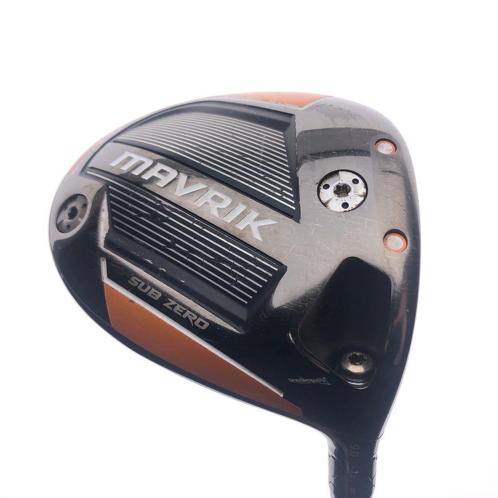 Used Callaway Mavrik Subzero Driver / 9.0 Degrees / Stiff Flex