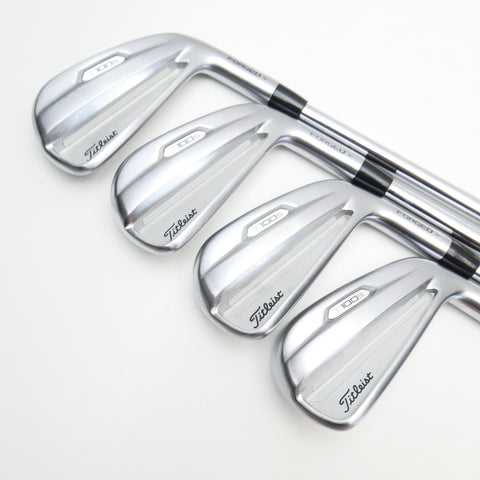 Used Titleist T100S 2021 Iron Set / 4 - PW / Regular Flex