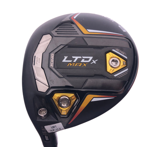 Used Cobra LTDx MAX 3 Fairway Wood / 15.5 Degrees / Stiff Flex / Left-Handed - Replay Golf 