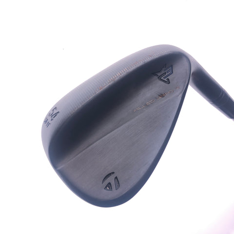 Used TaylorMade Milled Grind 3 Black Sand Wedge / 54.0 Degrees / Stiff Flex - Replay Golf 
