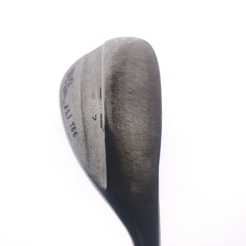 Used Titleist SM7 Raw Custom Lob Wedge / 60.0 Degrees / Wedge Flex - Replay Golf 