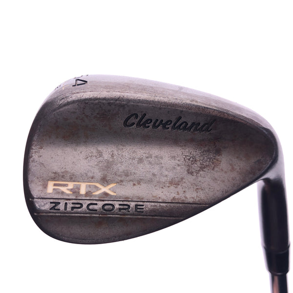 Used Cleveland RTX ZipCore Raw Sand Wedge / 54.0 Degrees / Stiff Flex - Replay Golf 