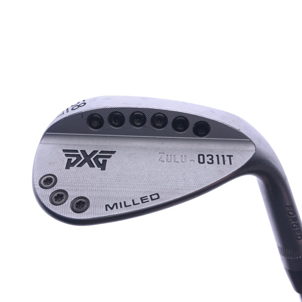 Used PXG 0311T Zulu Chrome Lob Wedge / 58.0 Degrees / Stiff Flex - Replay Golf 
