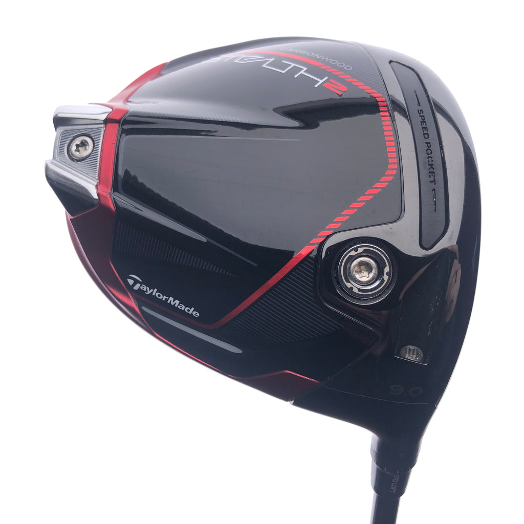 Used TaylorMade Stealth 2 Driver / 9.0 Degrees / Stiff Flex - Replay Golf 